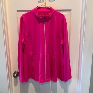 Lane Bryant Pink Active Jacket
